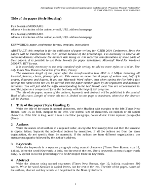 Form preview