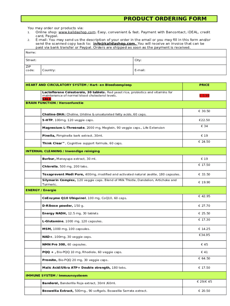 Form preview