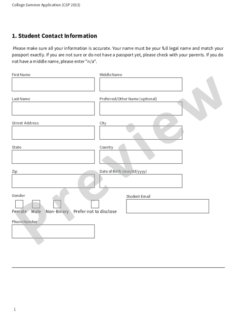 Form preview