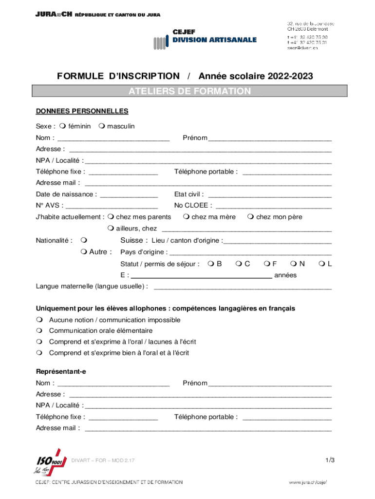 Form preview