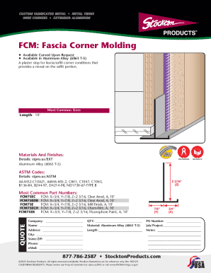Fry Reglet Reveal Molding, dist. by ...