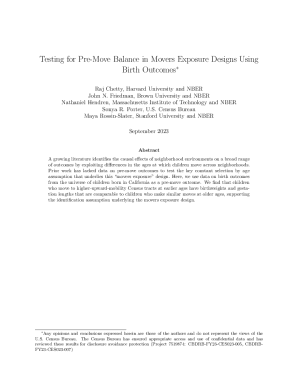 Testing for Pre-Move Balance in Movers Exposure Designs ...