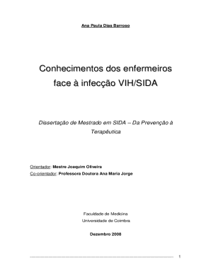 Conhecimentos dos enfermeiros faceinfeco VIH/SIDAA