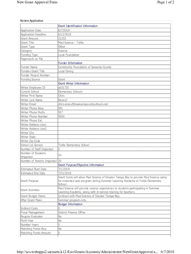 Form preview