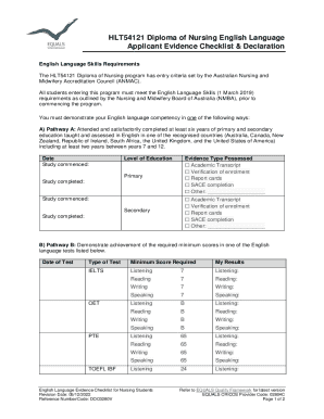 HLT54121 Diploma of Nursing - University of Notre Dame