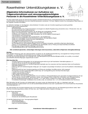 Rosenheimer Untersttzungskasse e