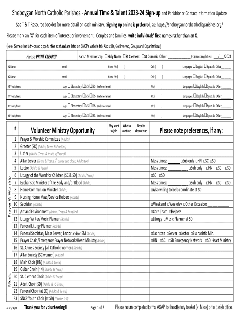 Form preview