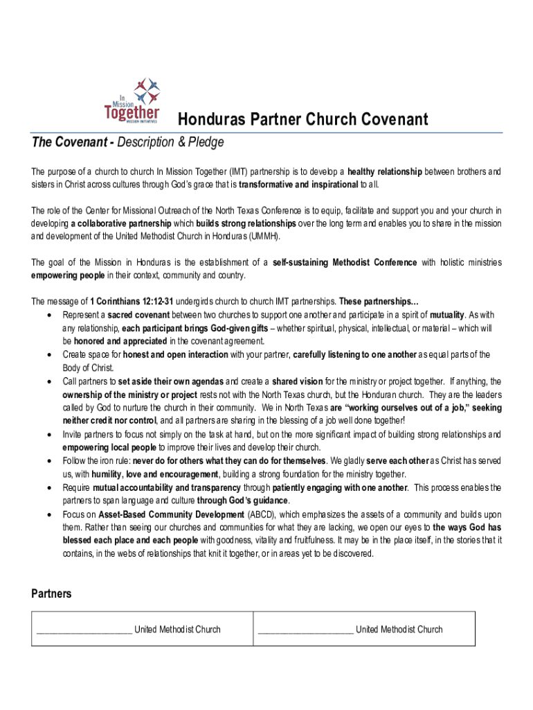 The Lausanne Covenant Statement Of Faith