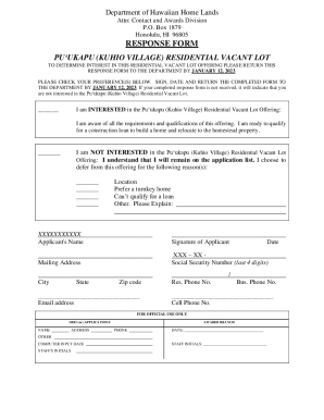Form preview
