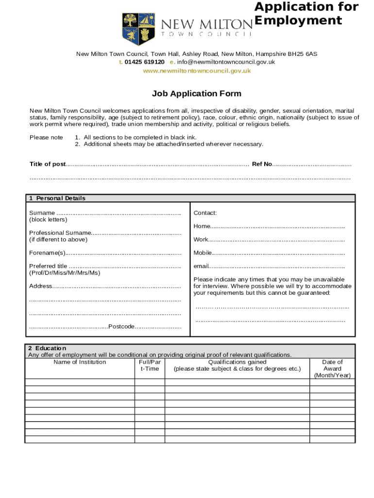 Form preview