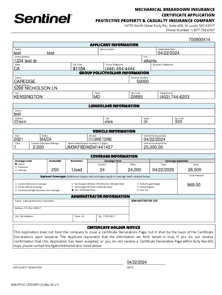 Form preview