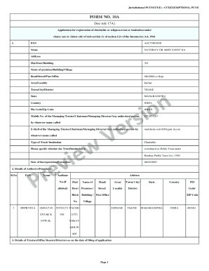Form preview