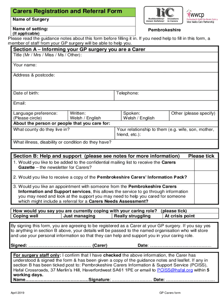 Form preview