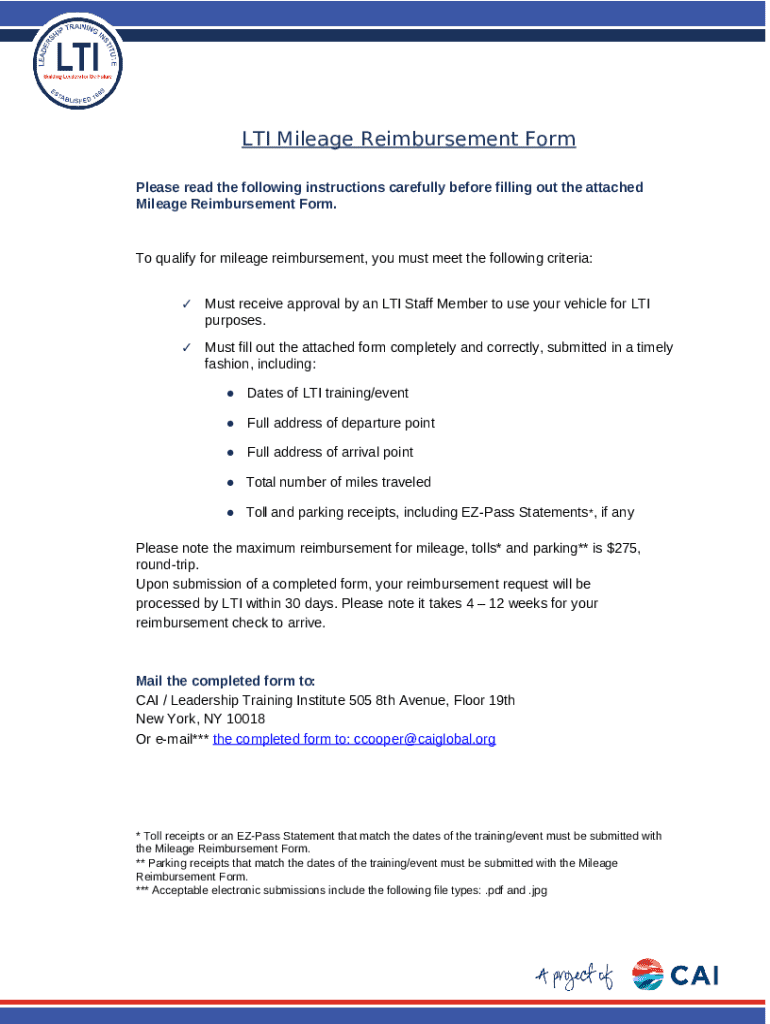 How To Claim Mileage on Taxes in Five Easy Steps Doc Template pdfFiller