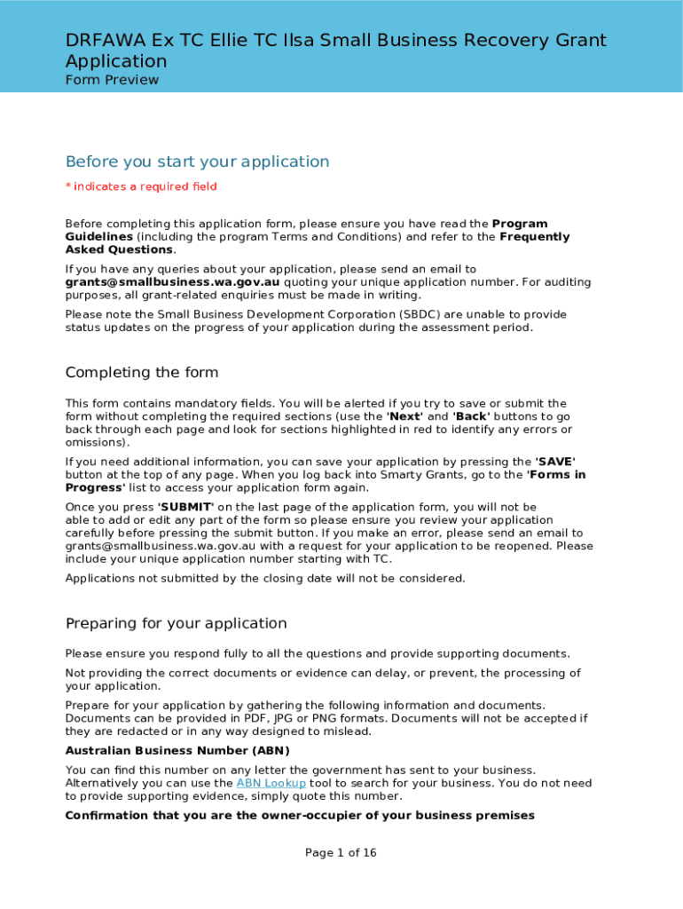 Form preview