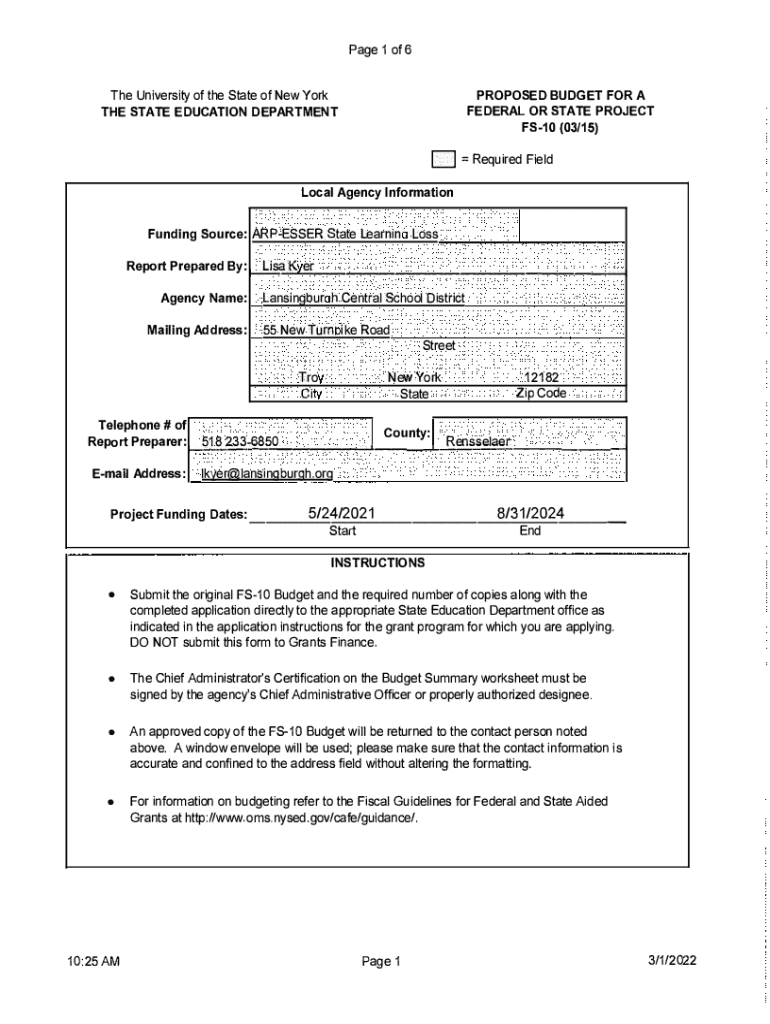 Form preview