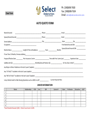 Form preview