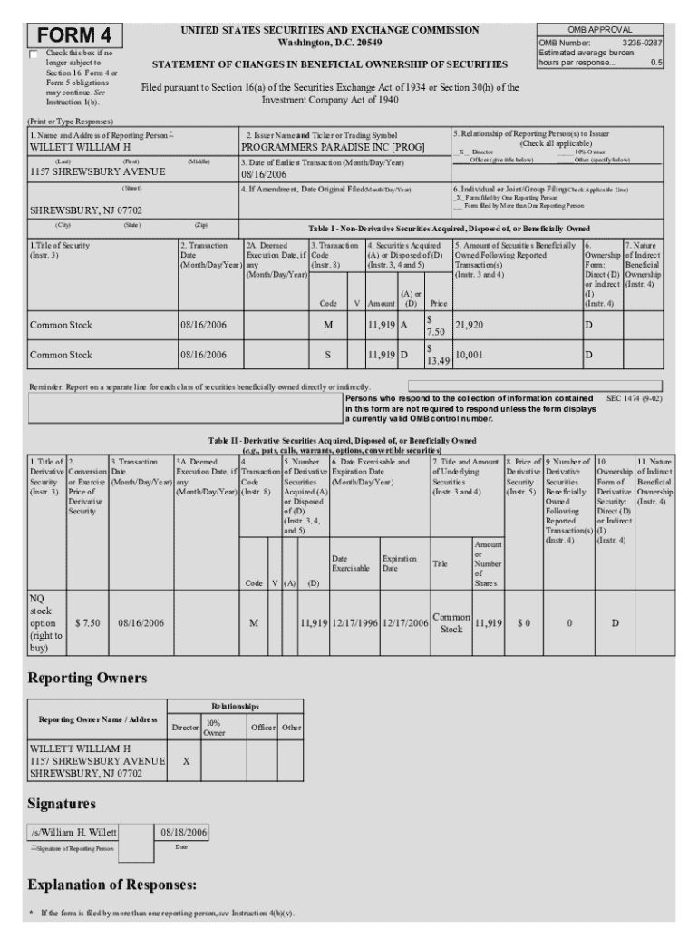 Form preview