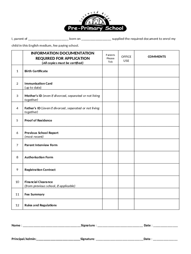 Form preview