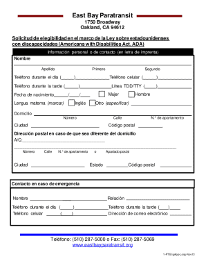Gua para pasajeros