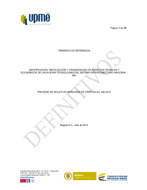 Identificacin, recoleccin y organizacin de aspectos tcnicos y