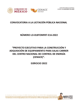 Marina del pilar - esta lista la convocatoria de licitacin ...
