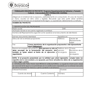 Manual para la presentacin de proyectos artsticos y ...