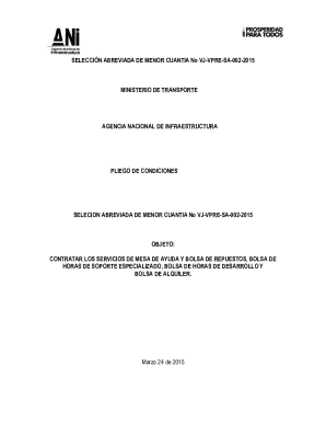 Documentos tipo para procesos de menor cuanta de ...