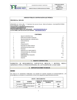 Pliego de condiciones proceso no: ss23-254 ...