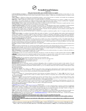 Revista boliviana de qumica - empastado vol 37 y 38