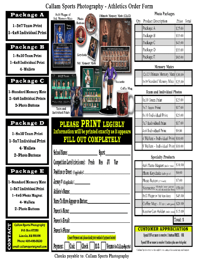 Order Form - 2023-24 COMPOSITE TEAMS Preview on Page 1