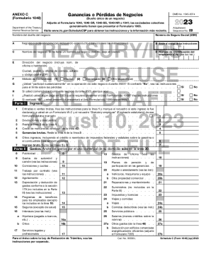 2023 schedule c (form 1040) (sp)
