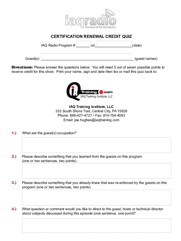 Form preview