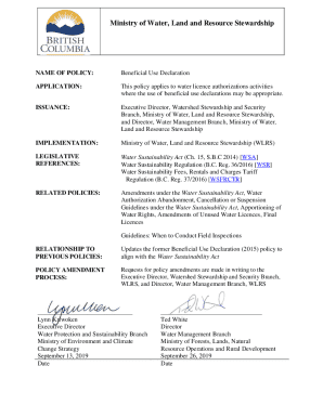 2. BENEFICIAL USES - State Water Resources Control Board