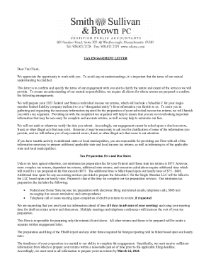 Guide to Write Effective Tax Engagement Letter + Bonus ...