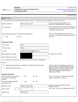 Form preview