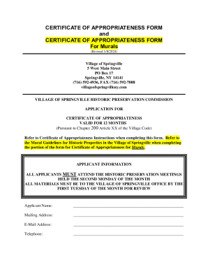 Form preview