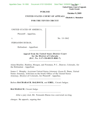 Appellate Case: 18-1062