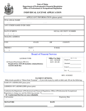 Form preview