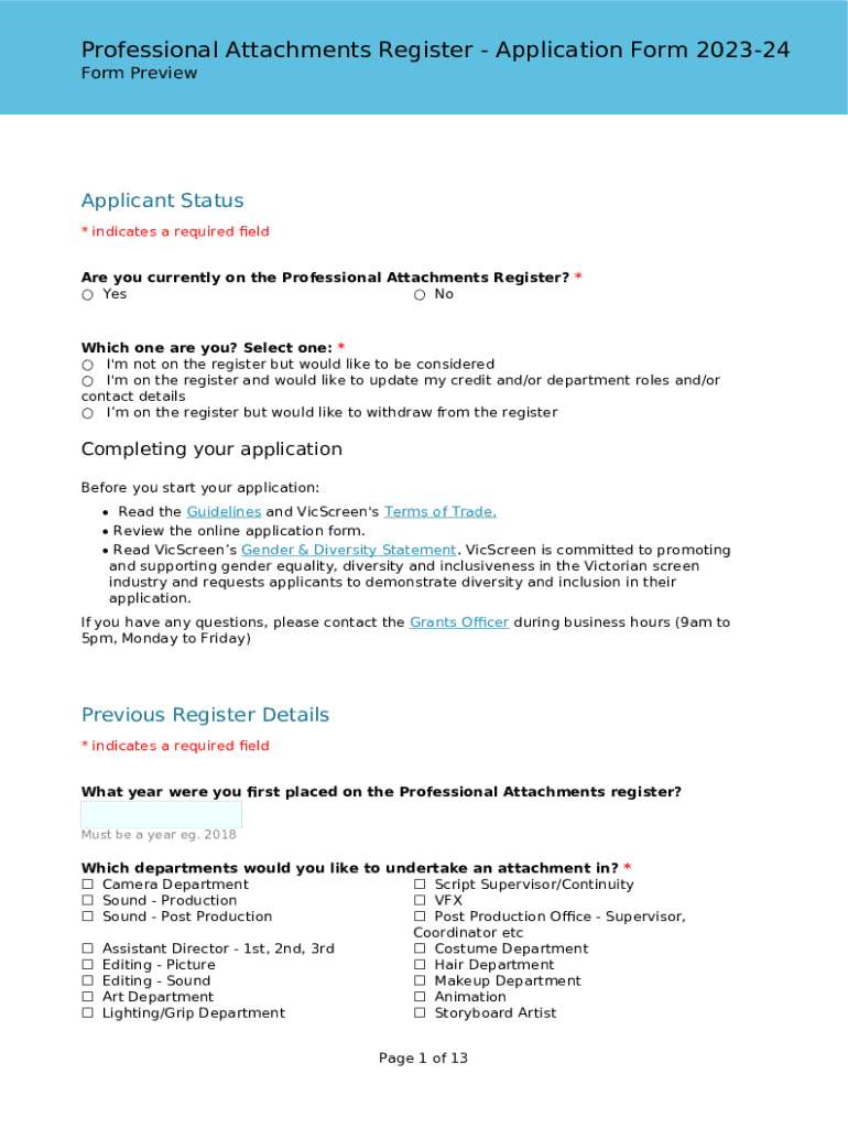 Form preview