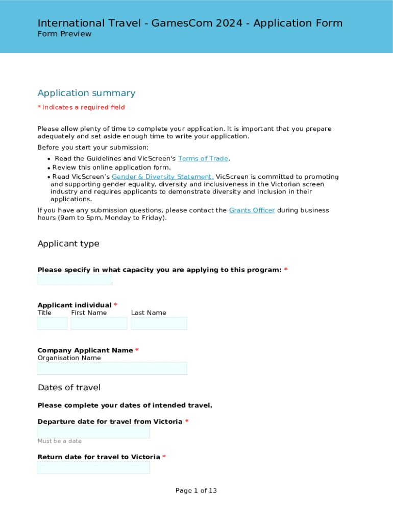 Form preview