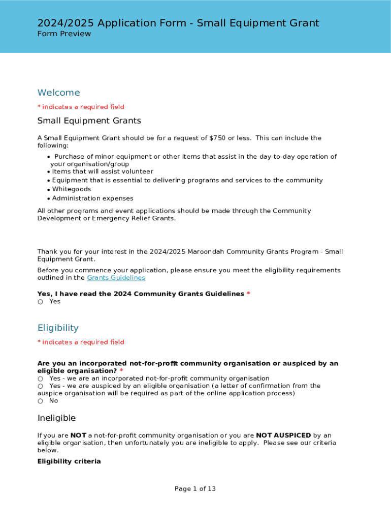 Form preview
