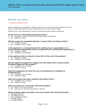 Form preview
