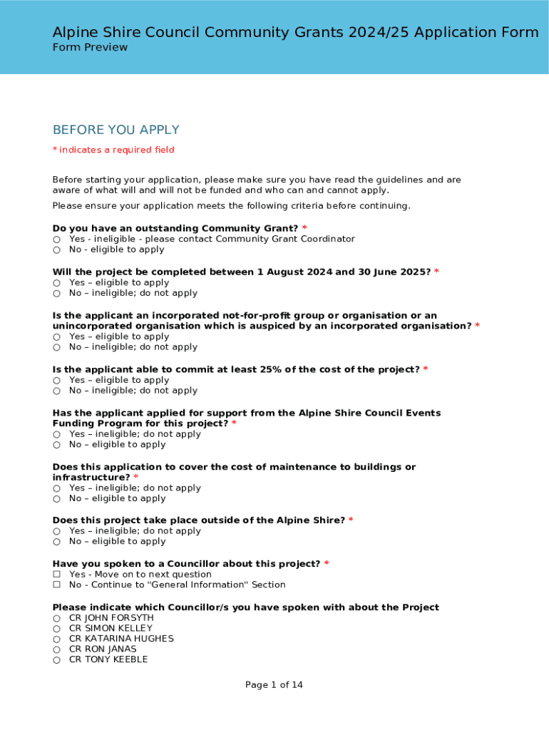 Form preview