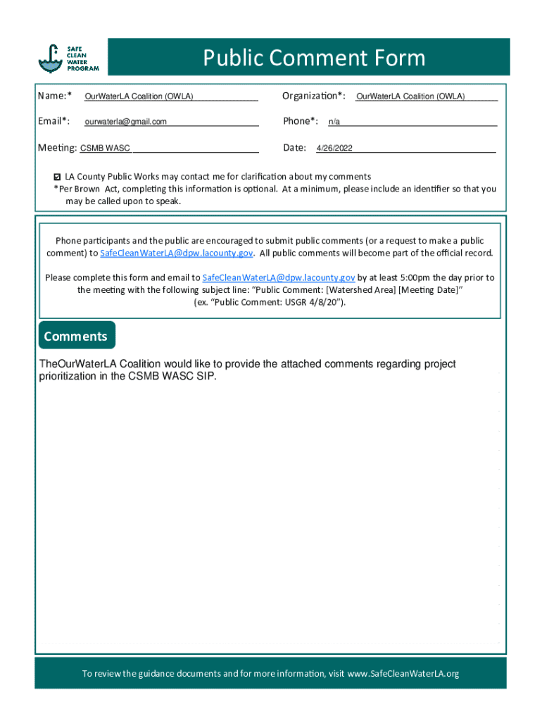 Form preview