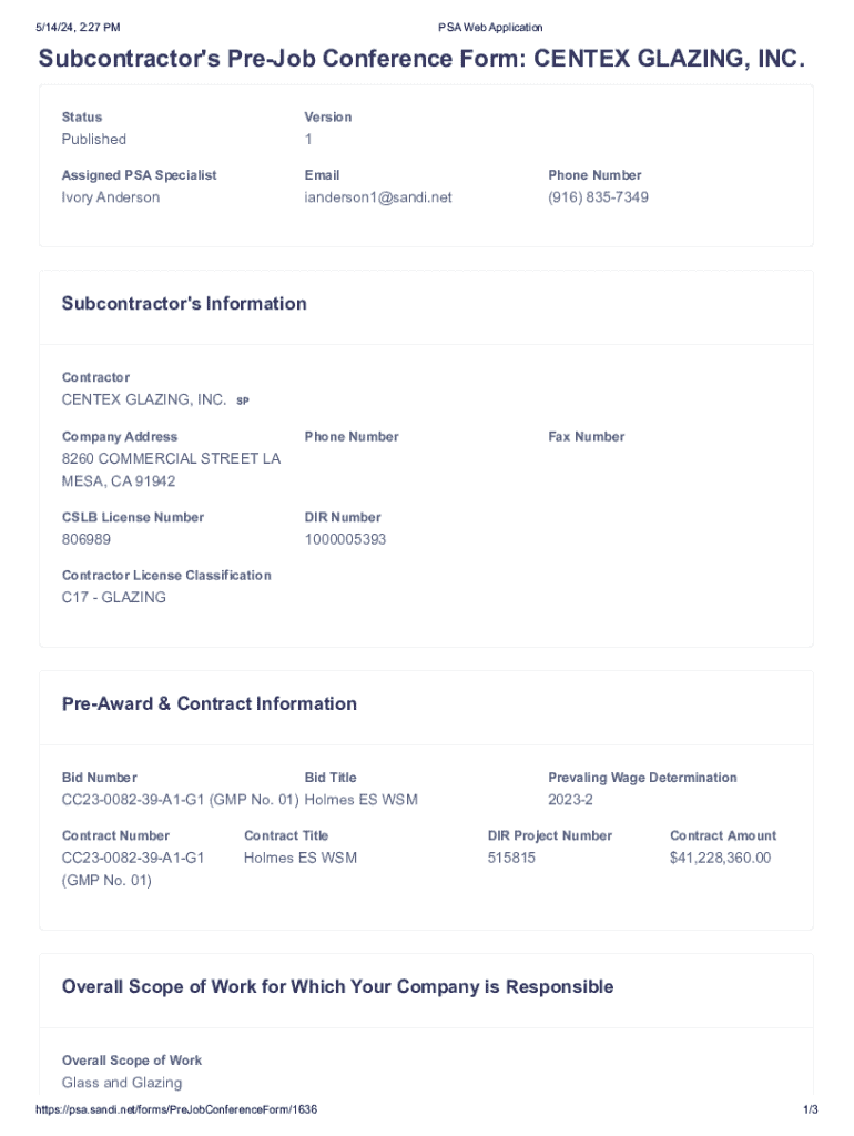 Form preview