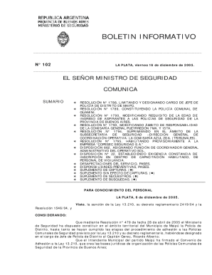 N 41 - boletn informativo - provincia de buenos aires
