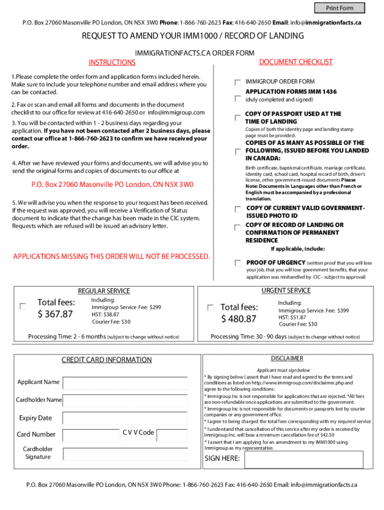 Form preview