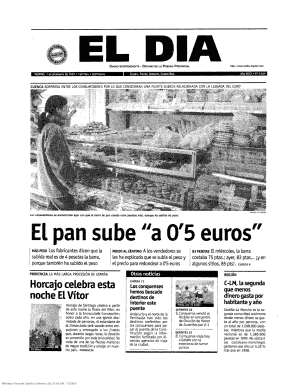 El pan sube "a 0'5 euros" - biblioteca virtual de castilla-la mancha