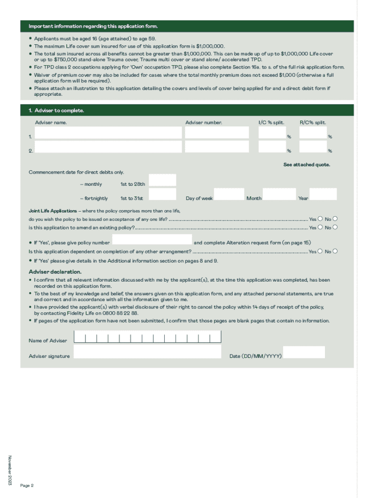 Form preview